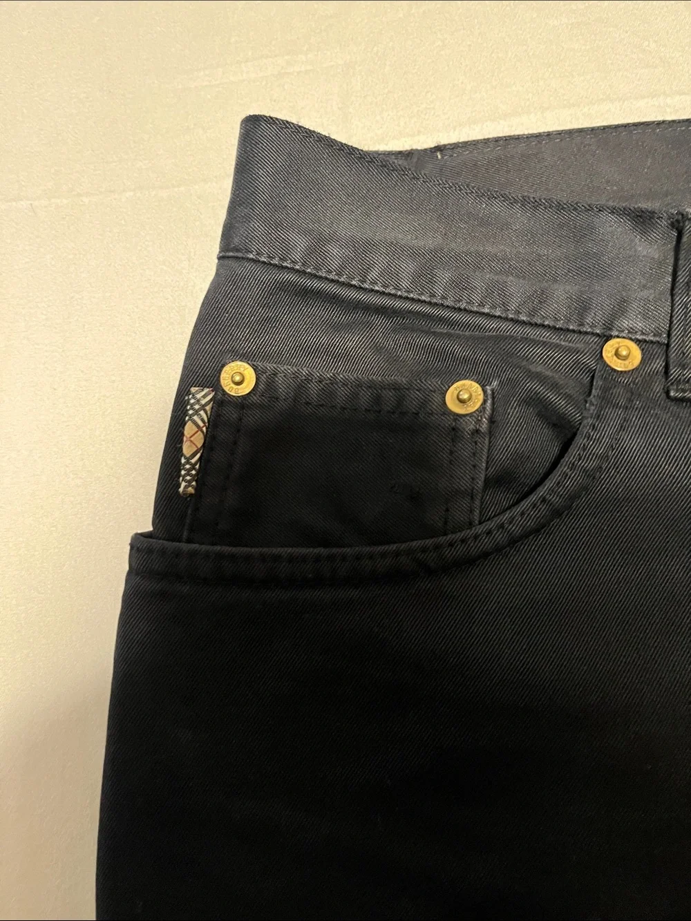 Burberry Black Jeans
